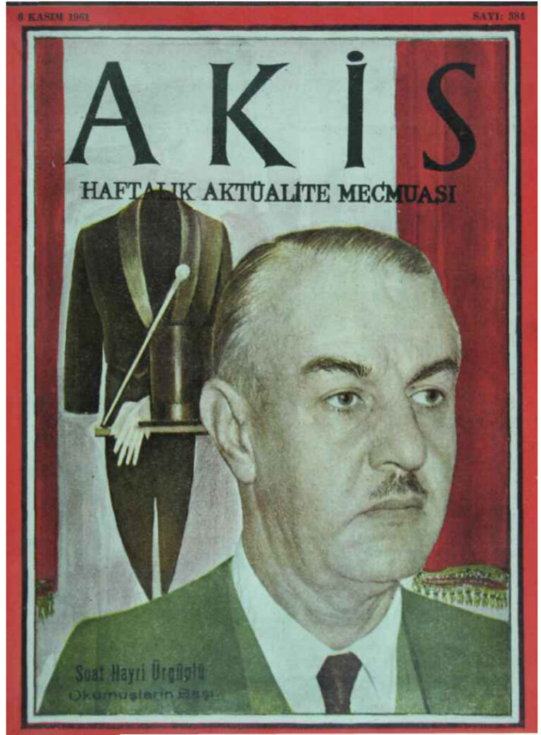 Akis Sayı 384 1961 Kitap Kapağı