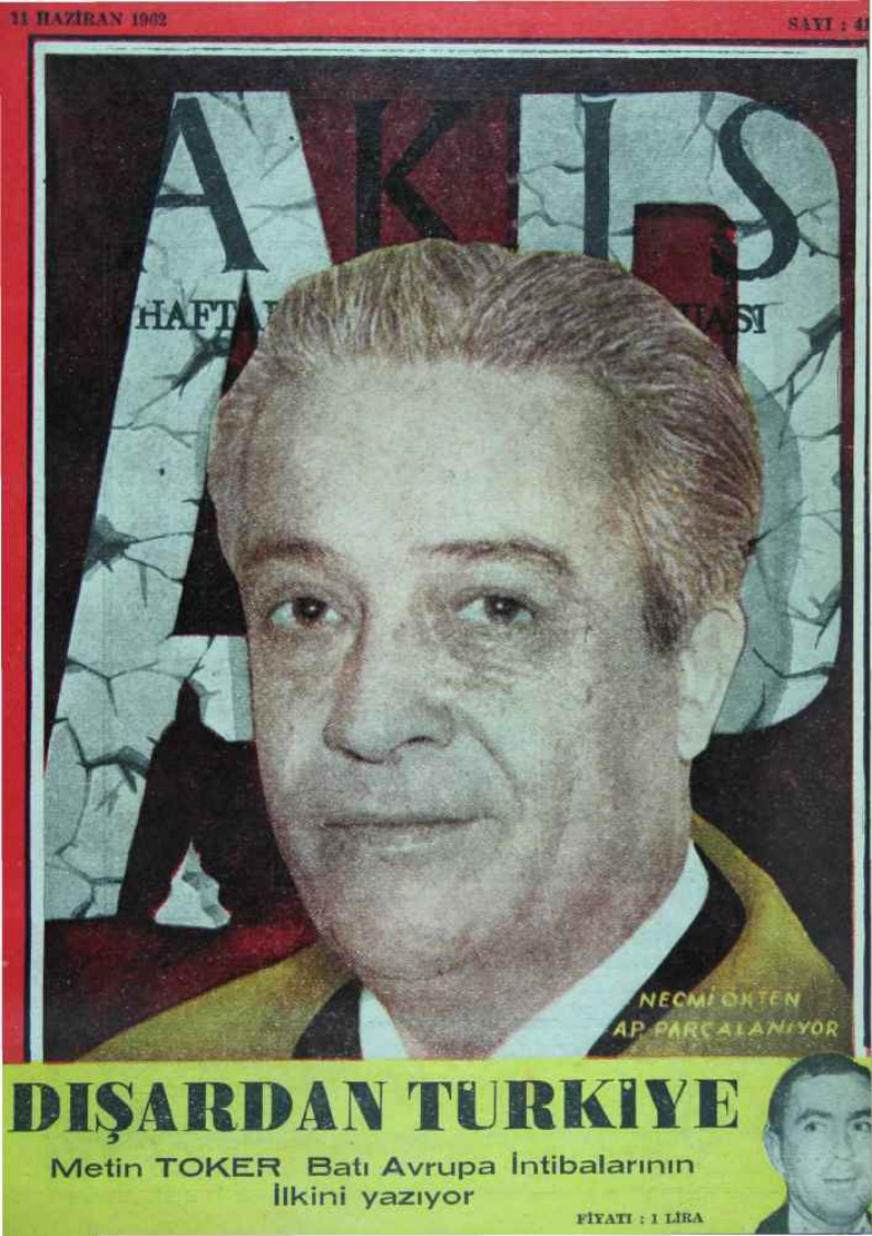 Akis Sayı 415 1962 PDF İndir – Metin Toker