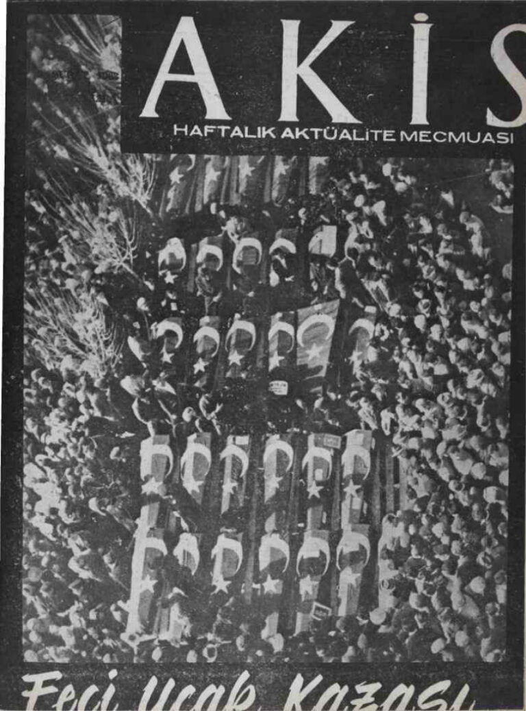 Akis Sayı 450 1963 Kitap Kapağı