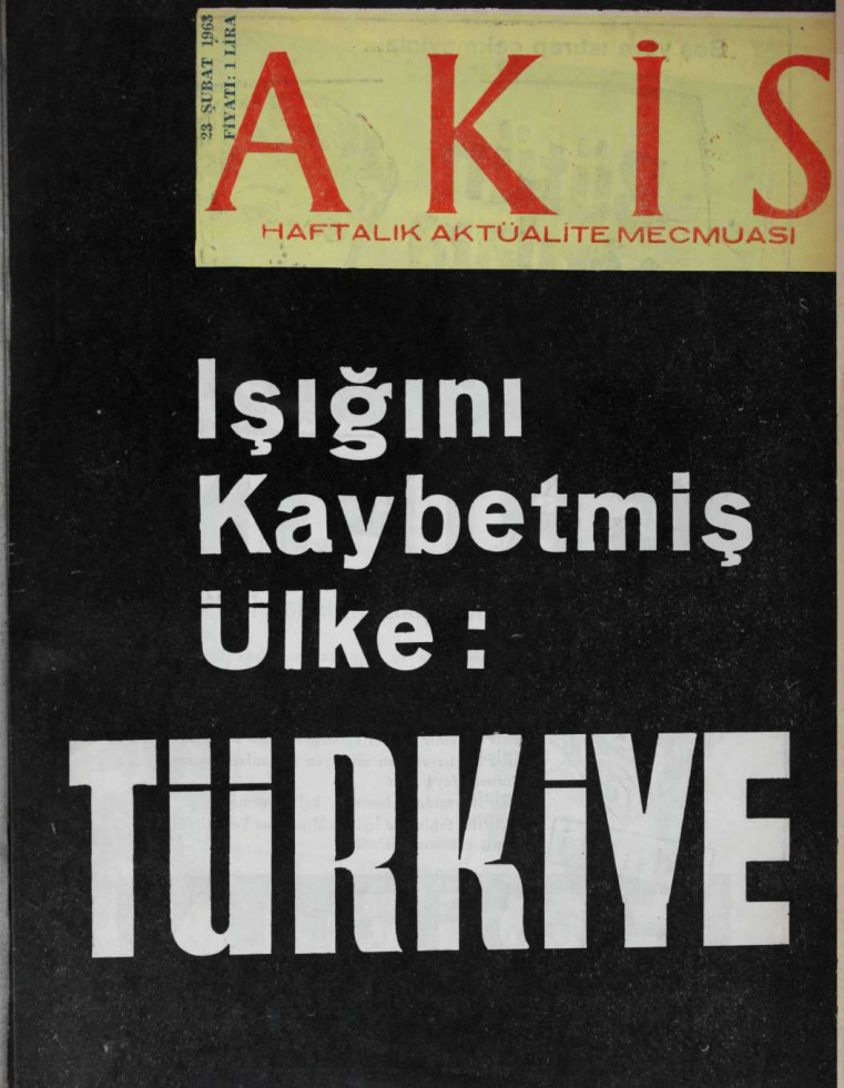 Akis Sayı 452 1963 PDF İndir – Metin Toker