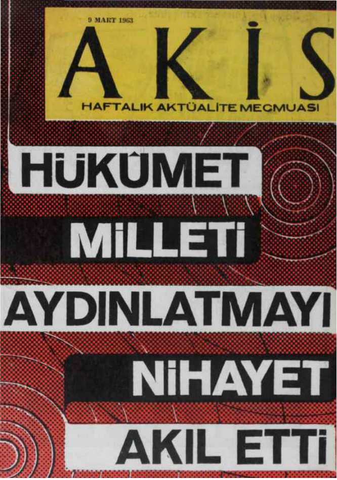Akis Sayı 454 1963 PDF İndir – Metin Toker