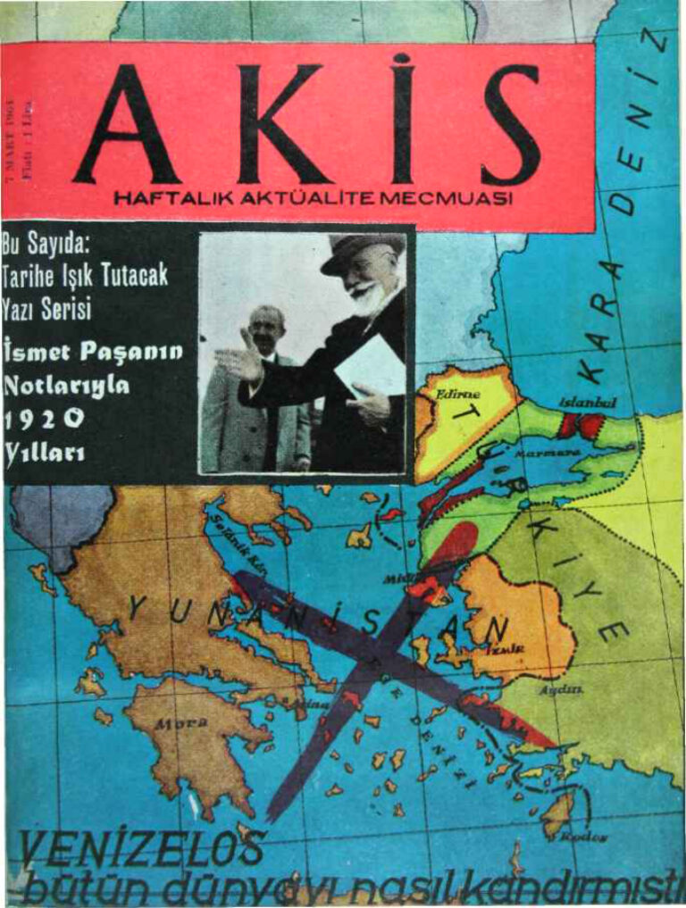 Akis Sayı 507 1964 Kitap Kapağı