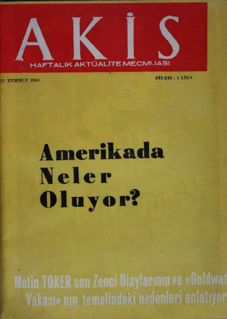 Akis Sayı 528 1964 PDF İndir – Metin Toker