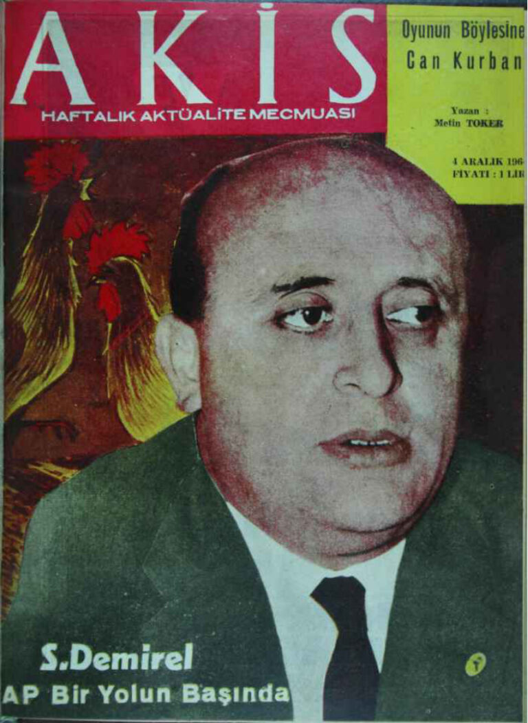 Akis Sayı 546 1964 Kitap Kapağı