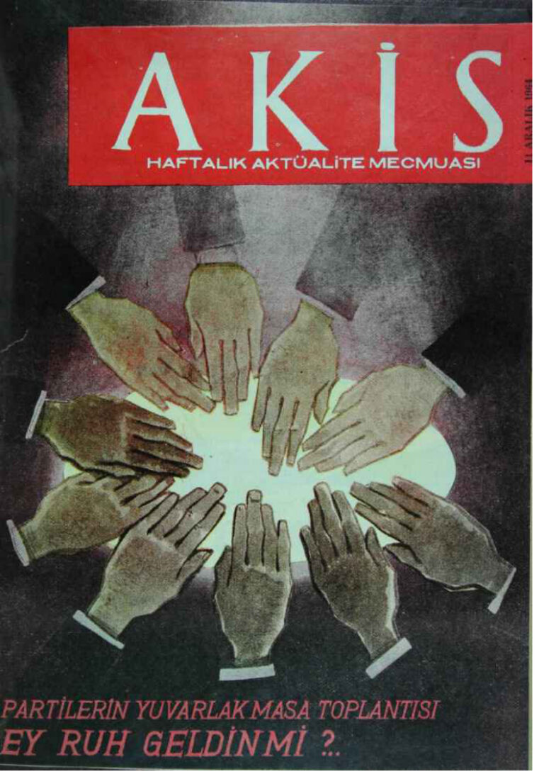 Akis Sayı 547 1964 Kitap Kapağı