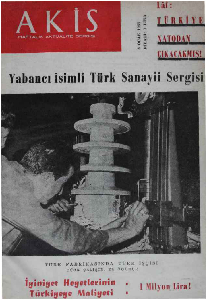 Akis Sayı 551 1965 PDF İndir – Metin Toker
