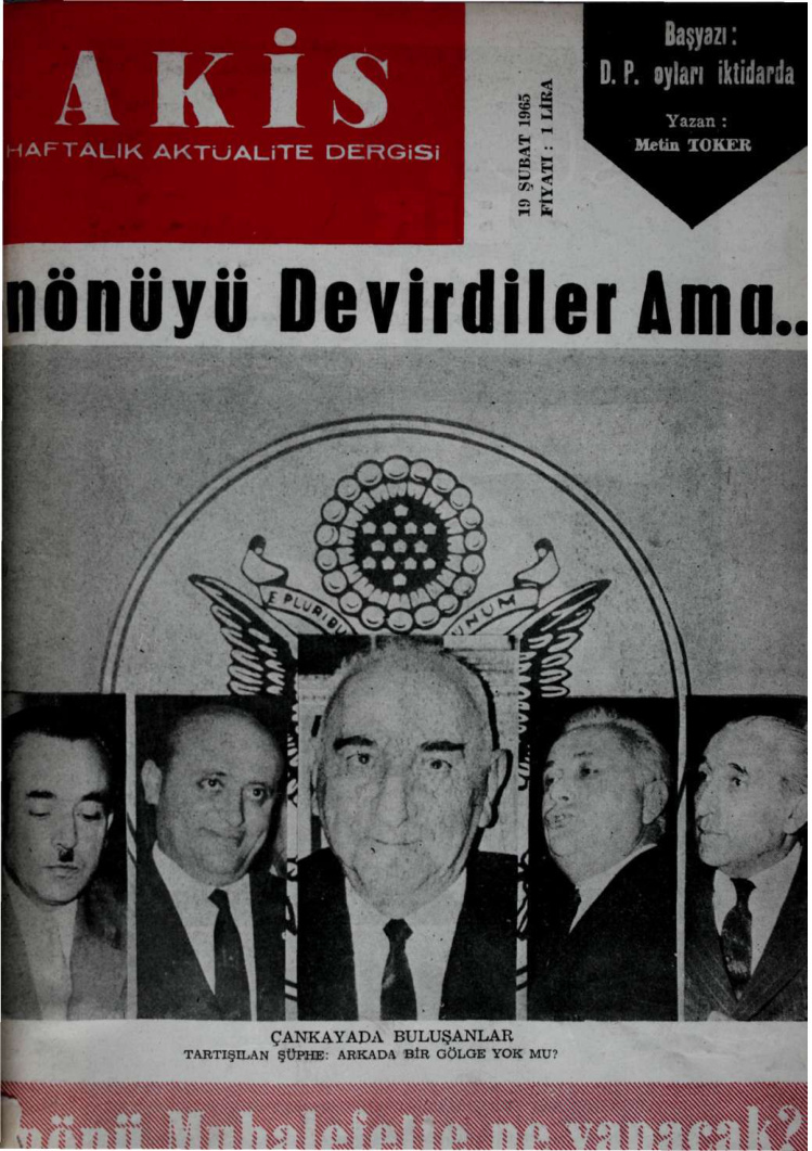 Akis Sayı 557 1965 PDF İndir – Metin Toker