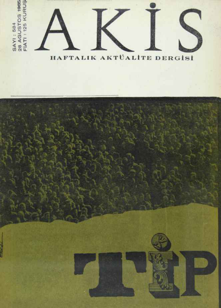 Akis Sayı 584 1965 PDF İndir – Metin Toker