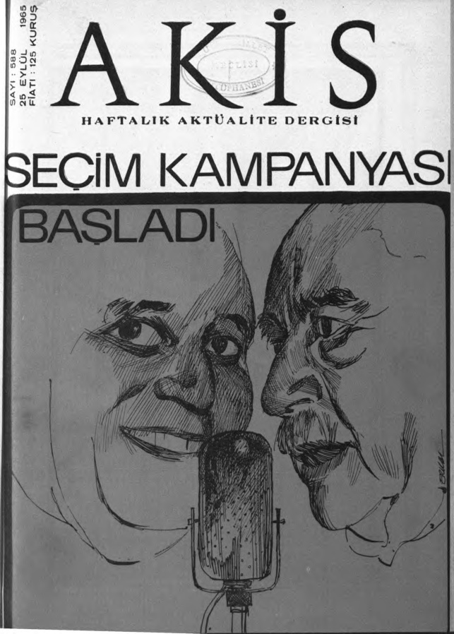Akis Sayı 588 1965 PDF İndir – Metin Toker