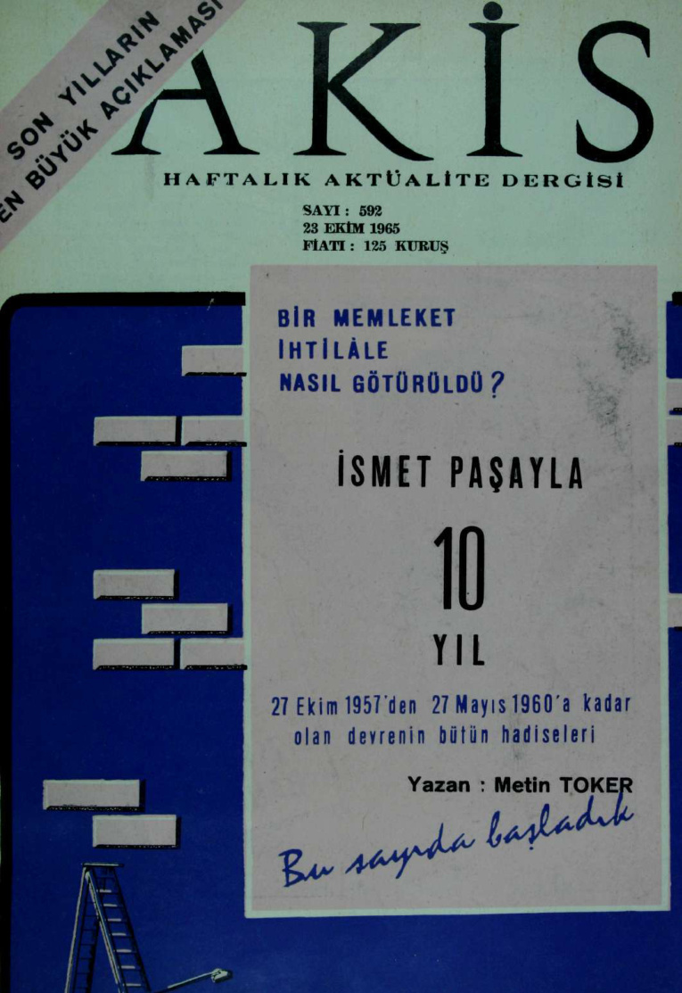 Akis Sayı 592 1965 PDF İndir – Metin Toker