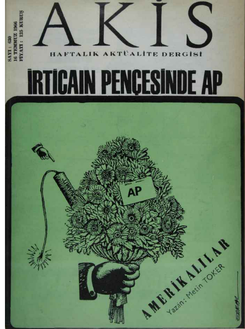 Akis Sayı 630 1966 PDF İndir – Metin Toker