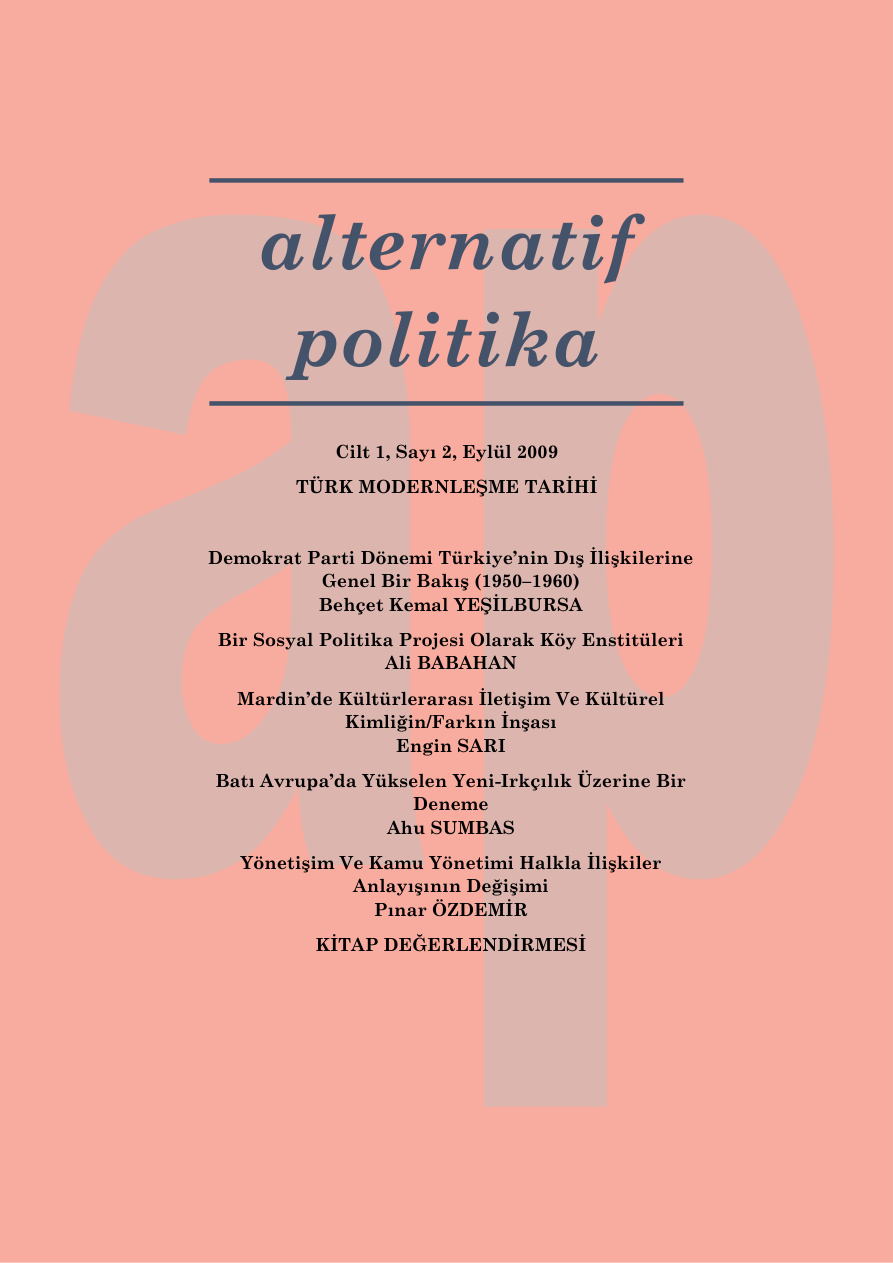 Alternatif Politika Cilt 01 Sayı 2 Eylül 2009 PDF İndir – Kolektif