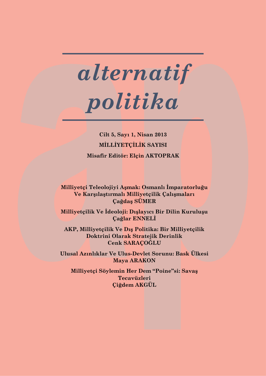 Alternatif Politika Cilt 05 Sayı 1 Nisan 2012 PDF İndir – Kolektif