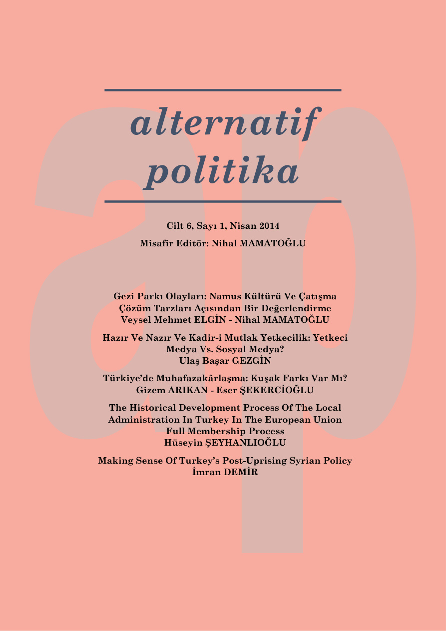 Alternatif Politika Cilt 06 Sayı 1 Nisan 2014 PDF İndir – Kolektif