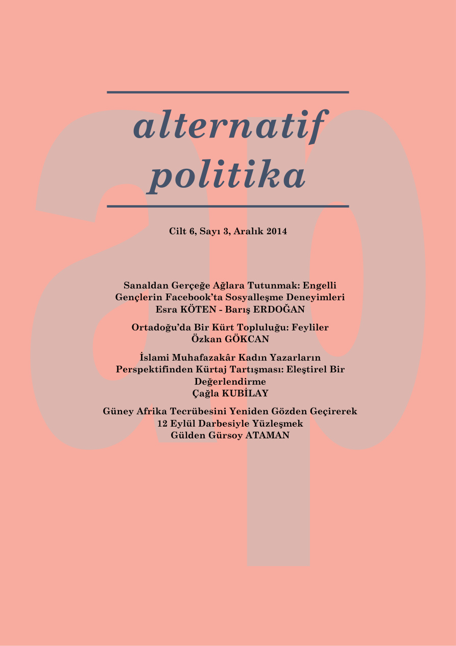 Alternatif Politika Cilt 06 Sayı 3 Aralık 2014 PDF İndir – Kolektif