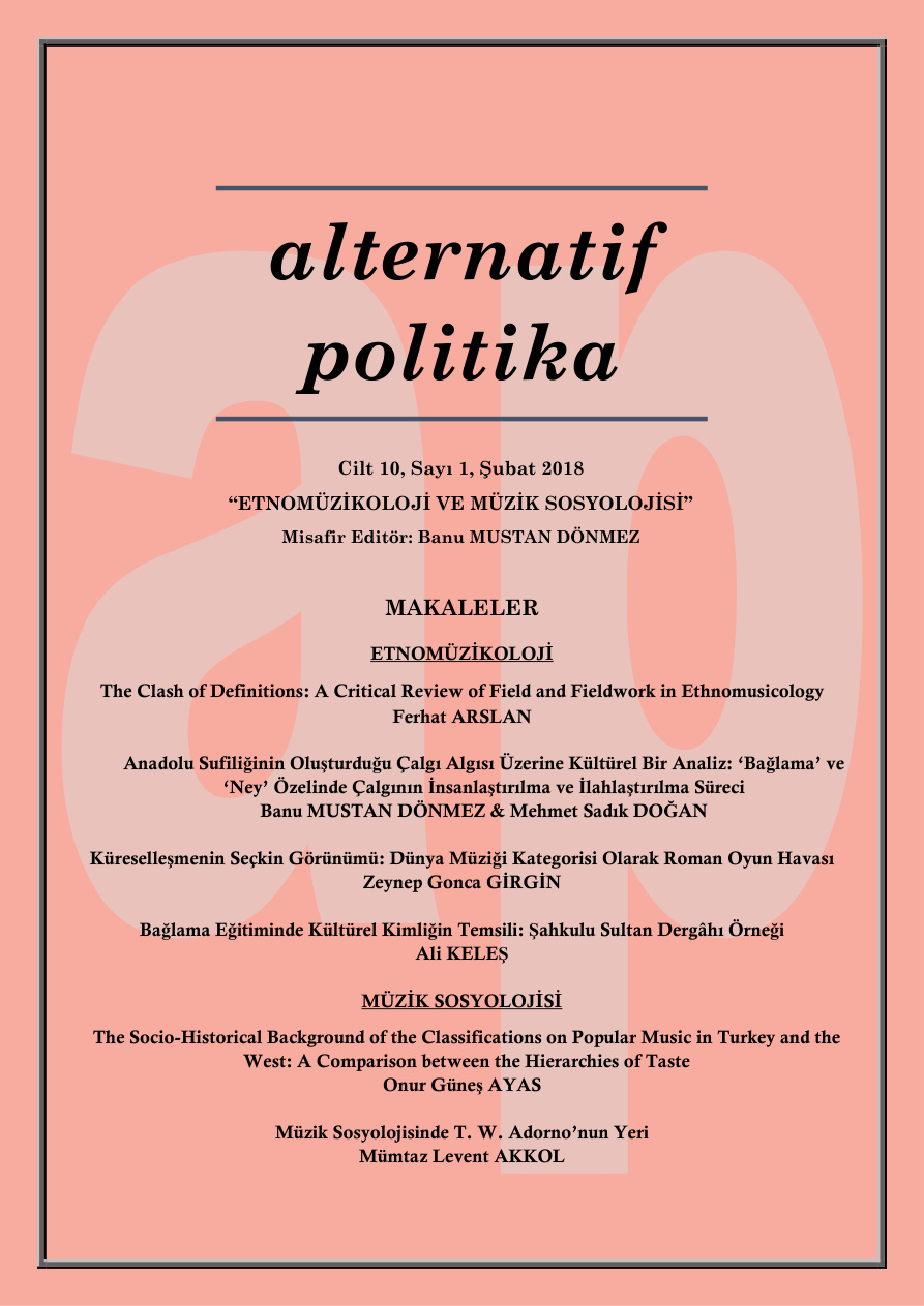Alternatif Politika Cilt 10 Sayı 1 Şubat 2018 PDF İndir – Kolektif