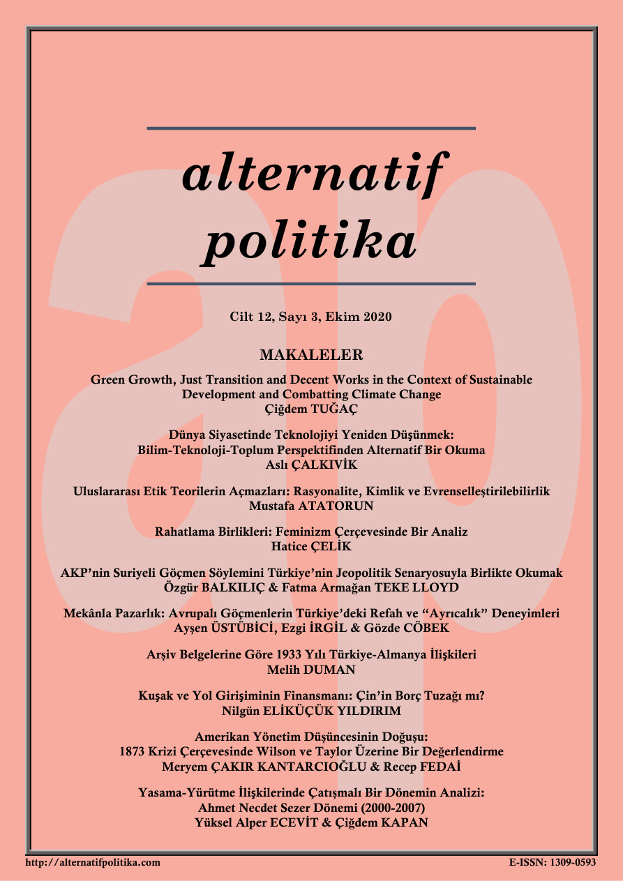 Alternatif Politika Cilt 12 Sayı 3 Ekim 2020 PDF İndir – Kolektif