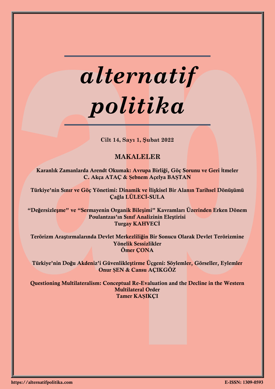 Alternatif Politika Cilt 14 Sayı 1 Şubat 2022 PDF İndir – Kolektif