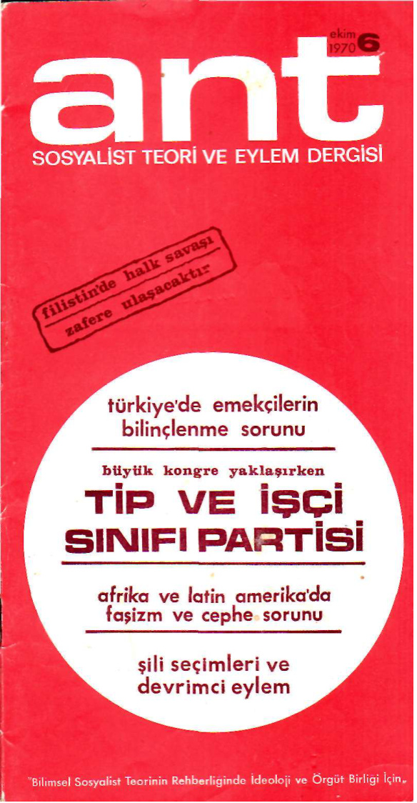Ant Sosyalist Teori ve Eylem Dergisi Sayı 06 PDF İndir – Doğan Özgüden