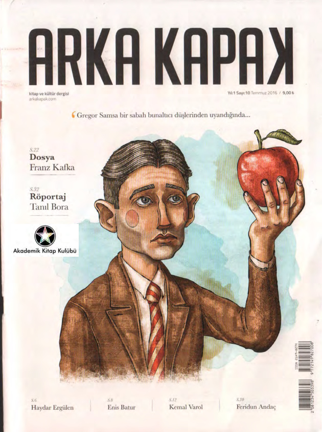 Arka Kapak Sayı 10 Temmuz 2016 PDF İndir – Kolektif