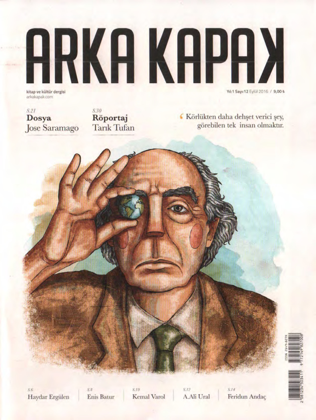 Arka Kapak Sayı 12 Eylül 2016 PDF İndir – Kolektif