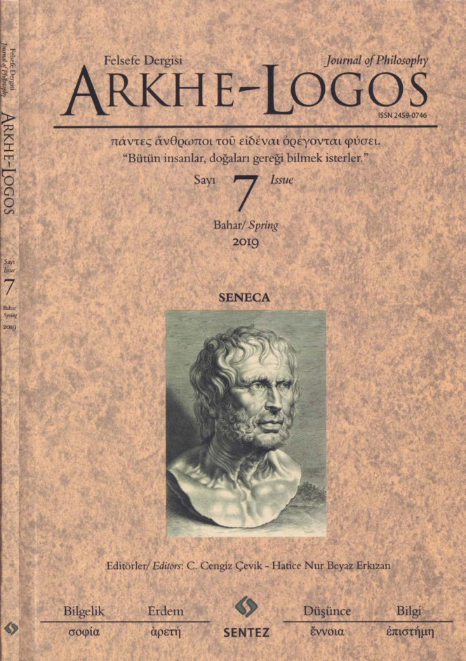 Arkhe-Logos Sayı 007 Bahar 2019 PDF İndir – Kolektif