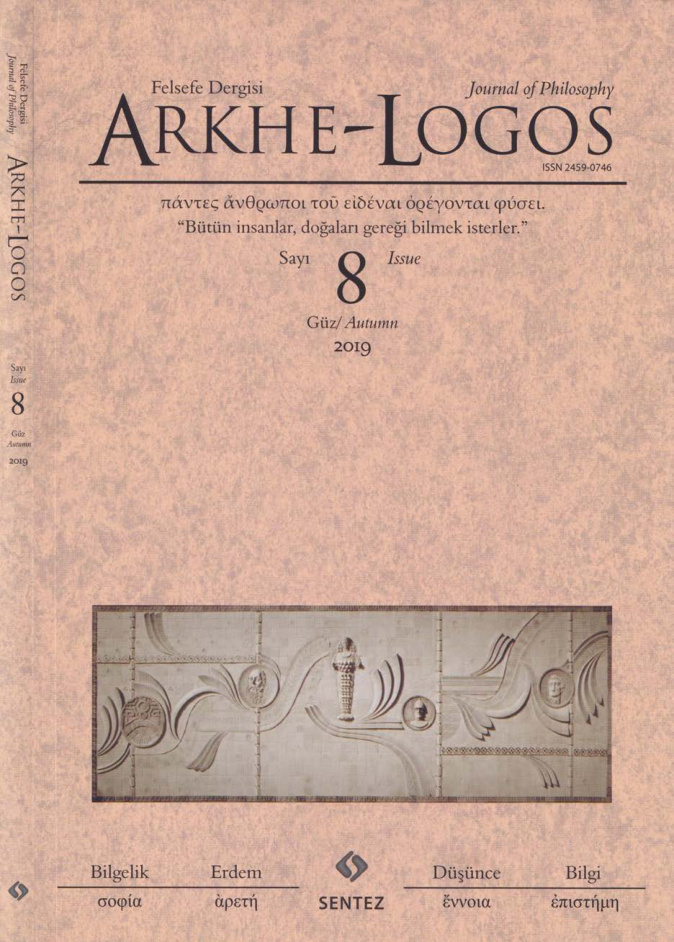 Arkhe-Logos Sayı 008 Güz 2019 PDF İndir – Kolektif