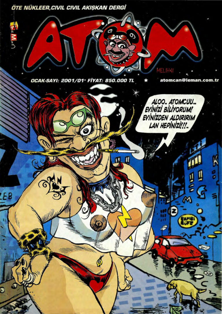 Atom 2001 Sayı 01 Kitap Kapağı
