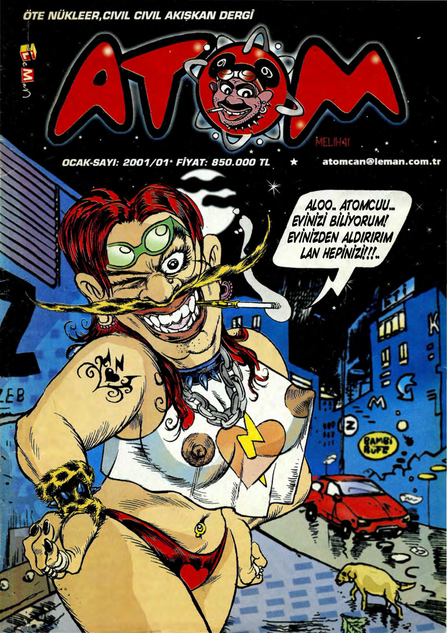 Atom 2001 Sayı 01 PDF İndir – Kolektif
