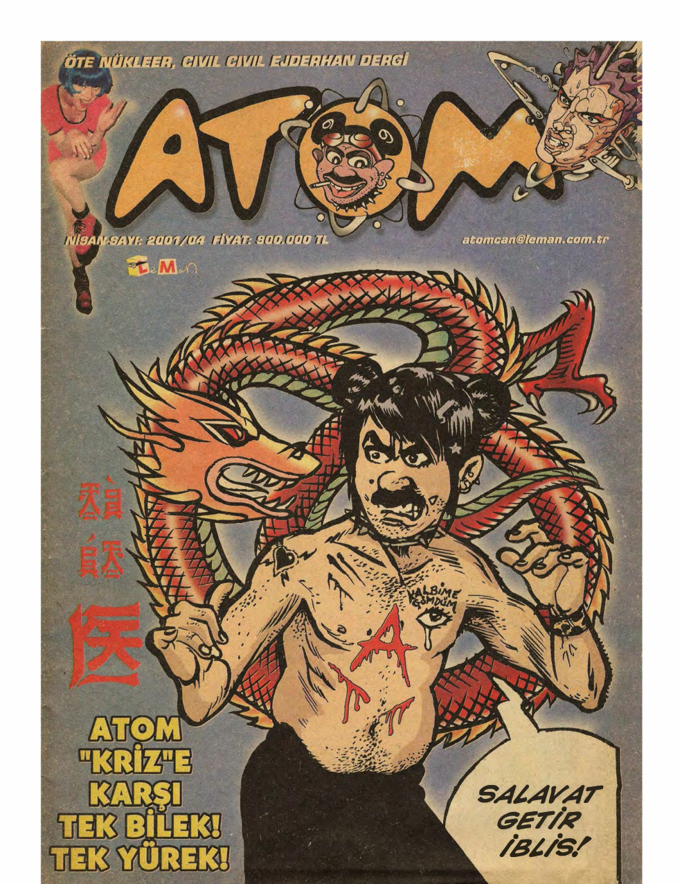 Atom 2001 Sayı 04 PDF İndir – Kolektif