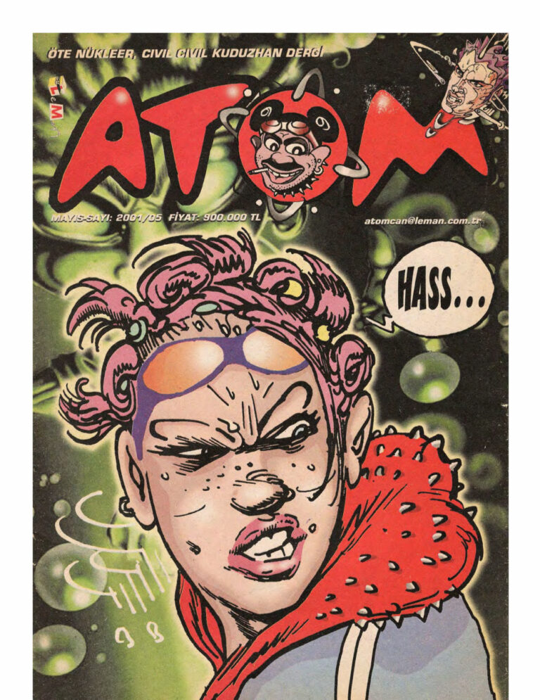Atom 2001 Sayı 05 Kitap Kapağı