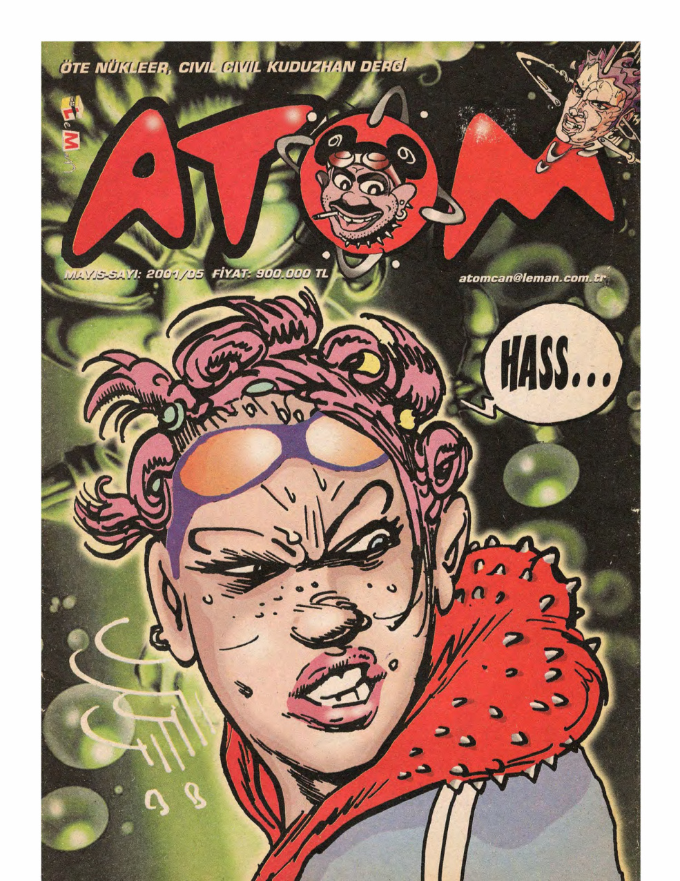 Atom 2001 Sayı 05 PDF İndir – Kolektif