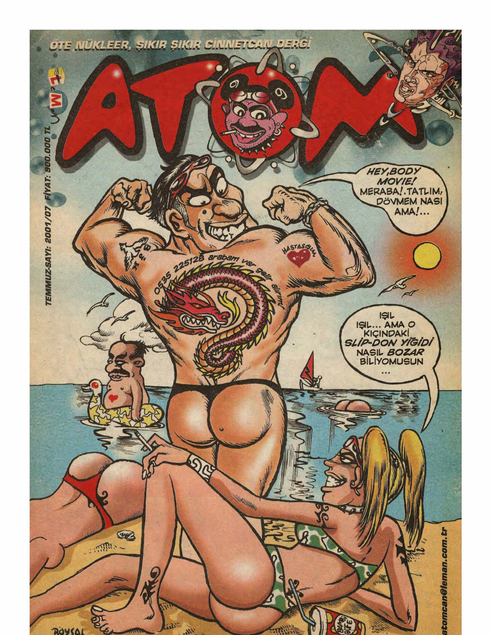 Atom 2001 Sayı 07 PDF İndir – Kolektif