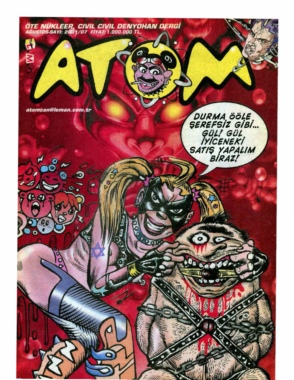Atom 2001 Sayı 08 PDF İndir – Kolektif
