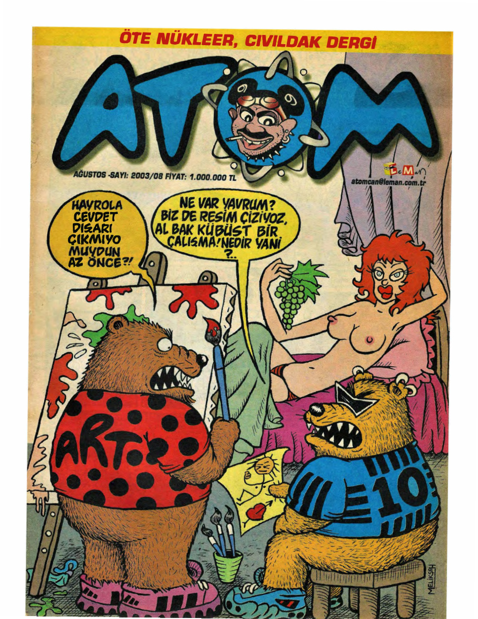 Atom 2003 Sayı 08 PDF İndir – Kolektif