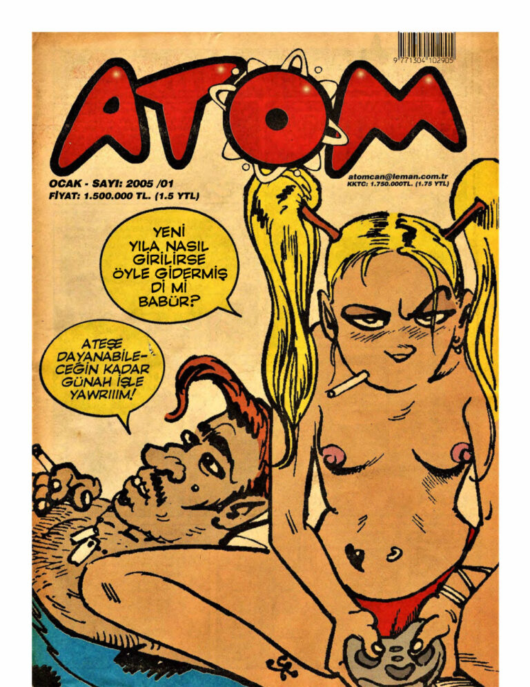 Atom 2005 Sayı 01 Kitap Kapağı