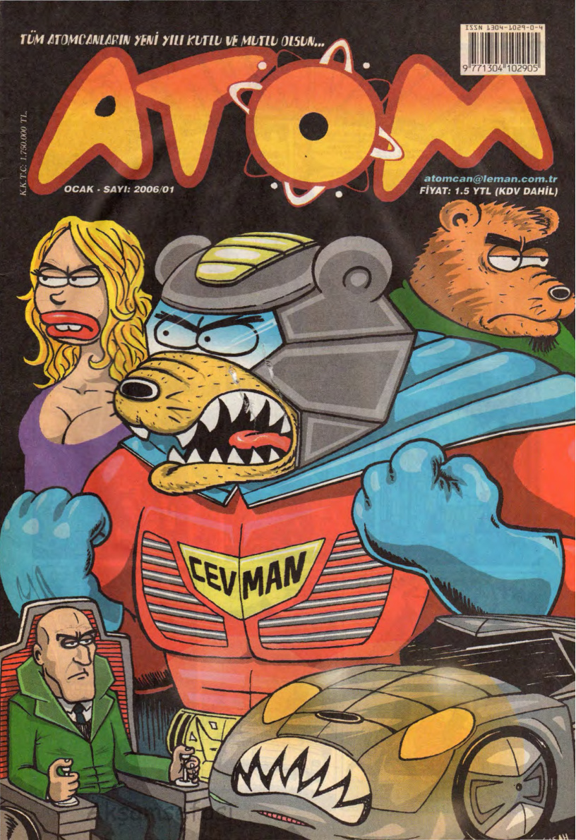 Atom 2006 Sayı 01 PDF İndir – Kolektif