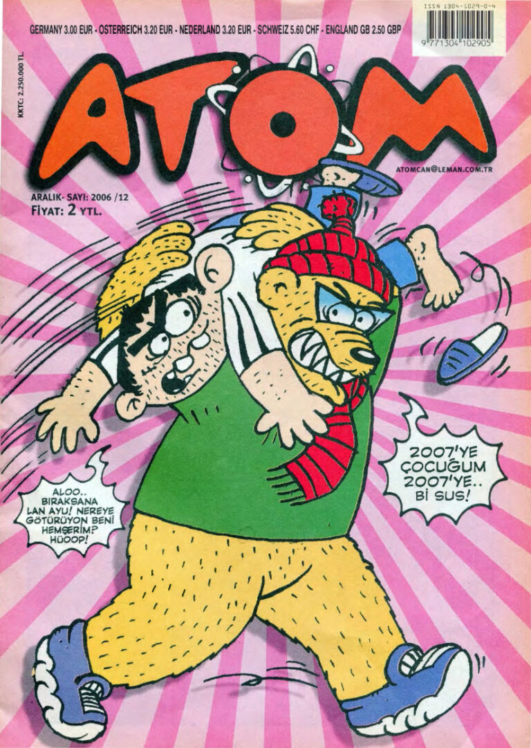 Atom 2006 Sayı 12 Kitap Kapağı