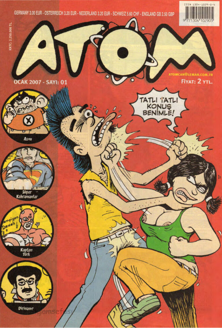 Atom 2007 Sayı 01 Kitap Kapağı