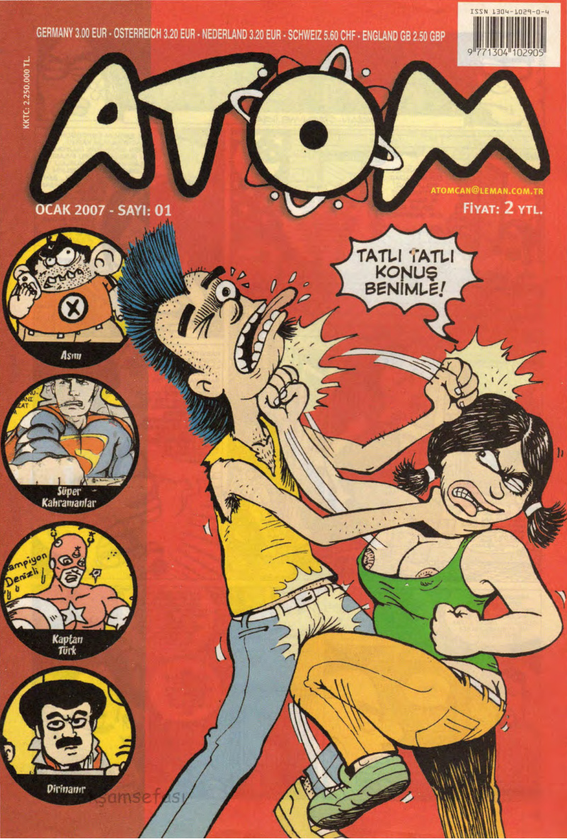 Atom 2007 Sayı 01 PDF İndir – Kolektif