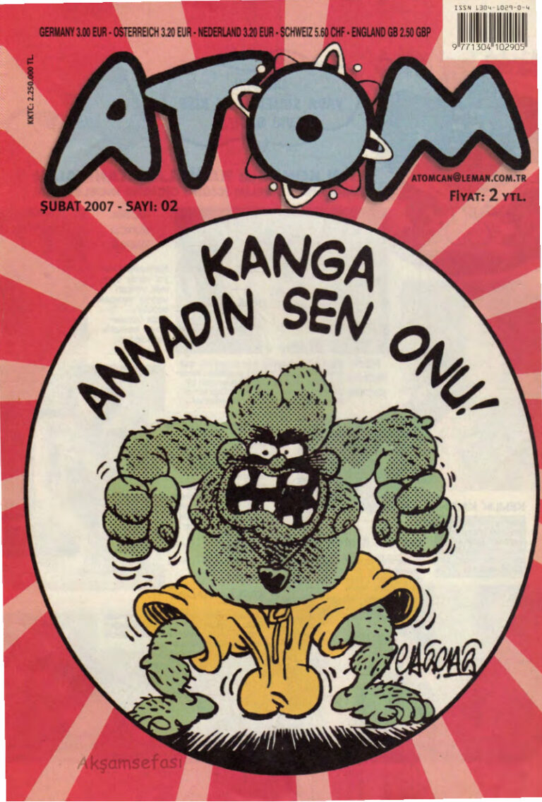 Atom 2007 Sayı 02 Kitap Kapağı