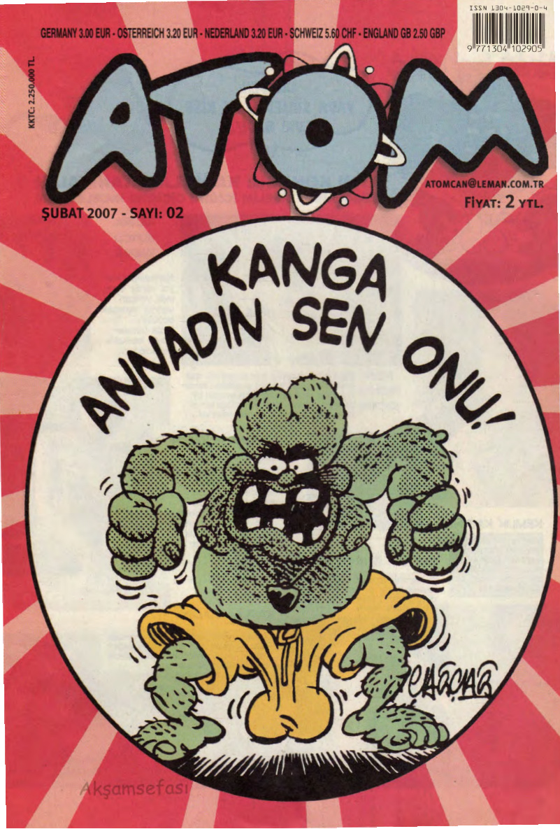 Atom 2007 Sayı 02 PDF İndir – Kolektif