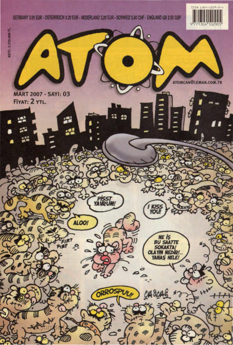 Atom 2007 Sayı 03 Kitap Kapağı
