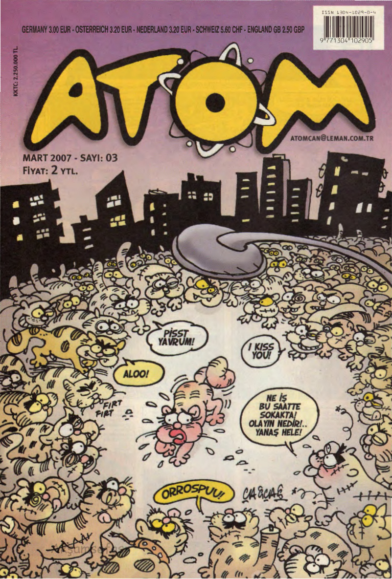 Atom 2007 Sayı 03 PDF İndir – Kolektif