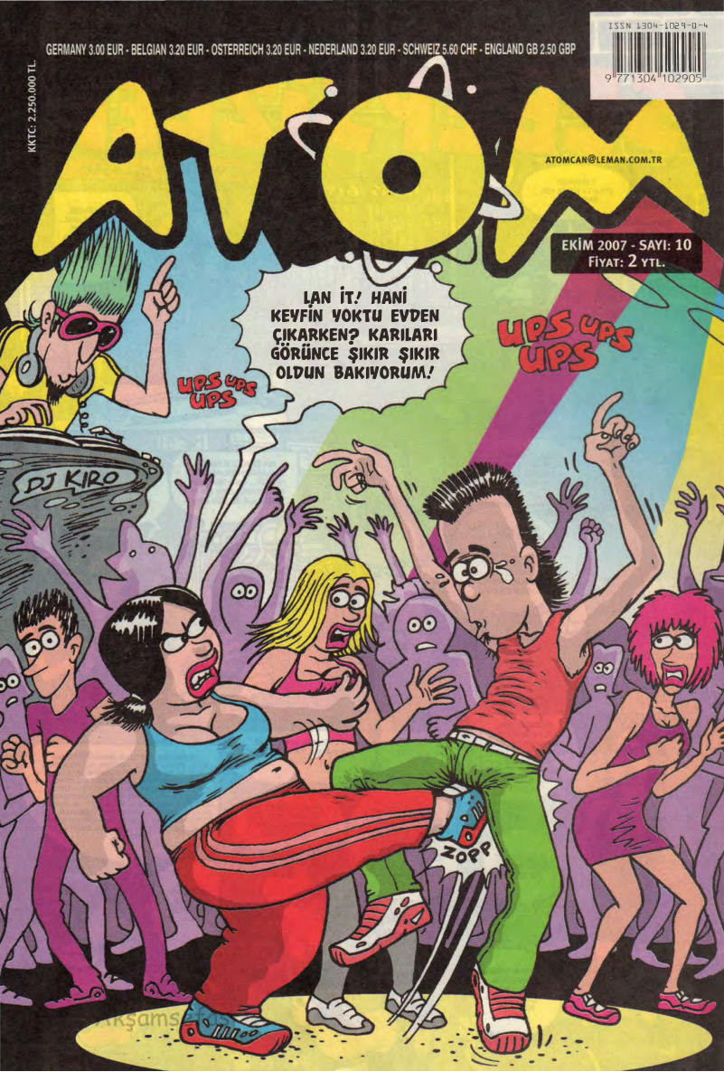 Atom 2007 Sayı 10 PDF İndir – Kolektif
