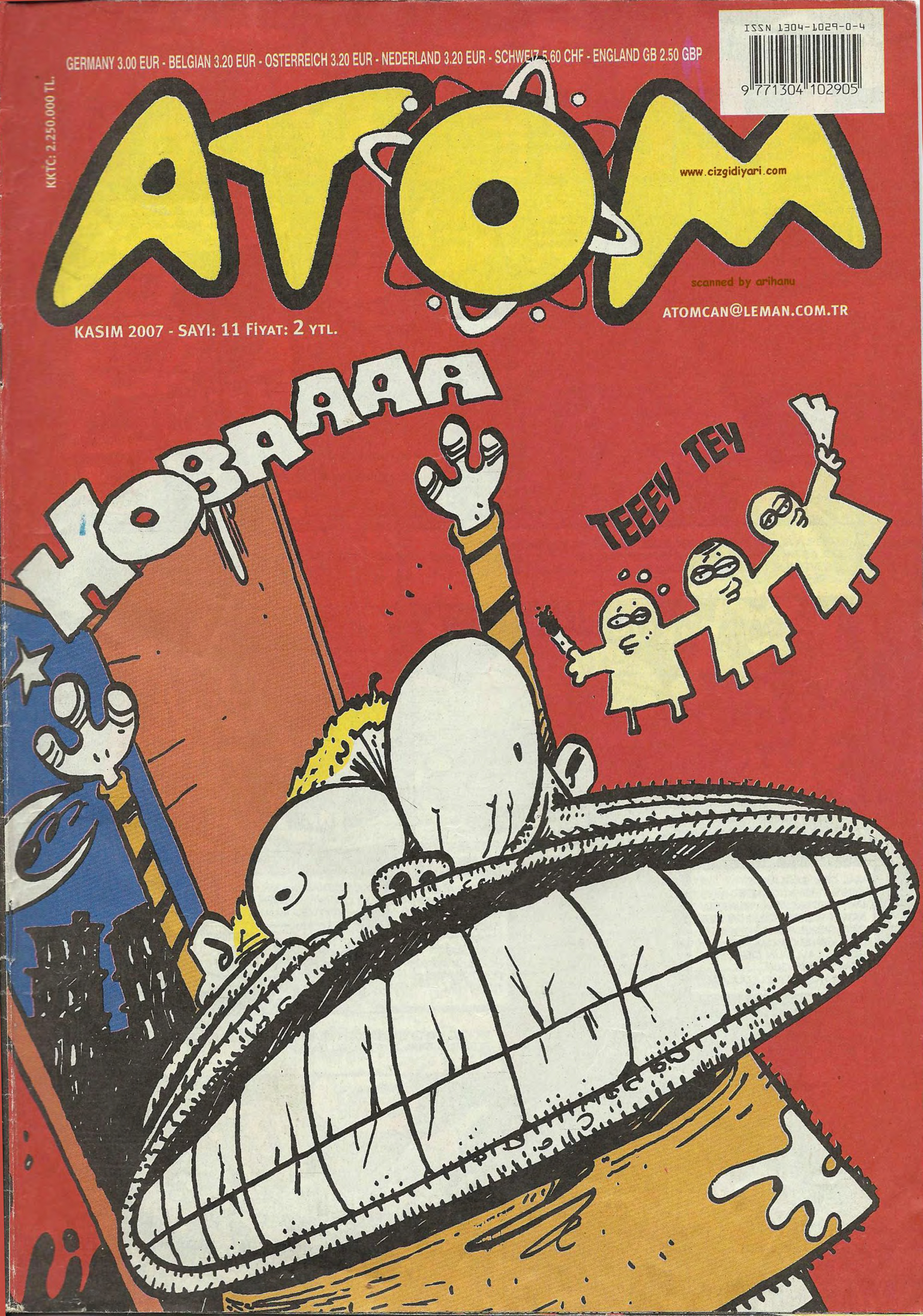 Atom 2007 Sayı 11 PDF İndir – Kolektif