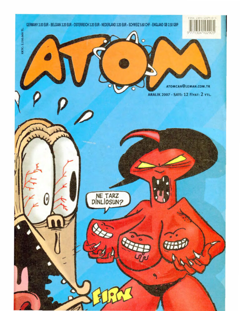 Atom 2007 Sayı 12 Kitap Kapağı