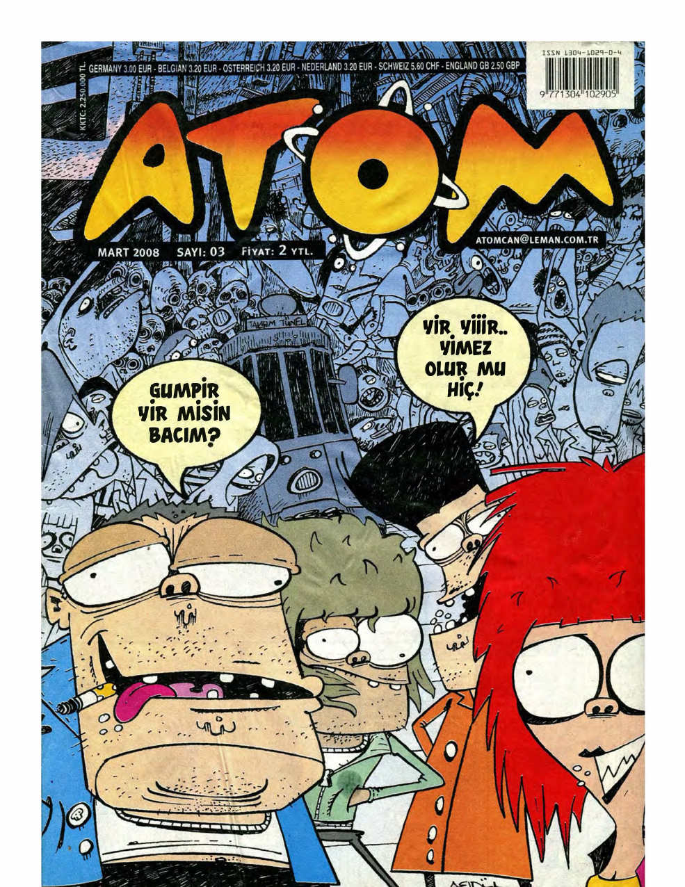 Atom 2008 Sayı 03 PDF İndir – Kolektif