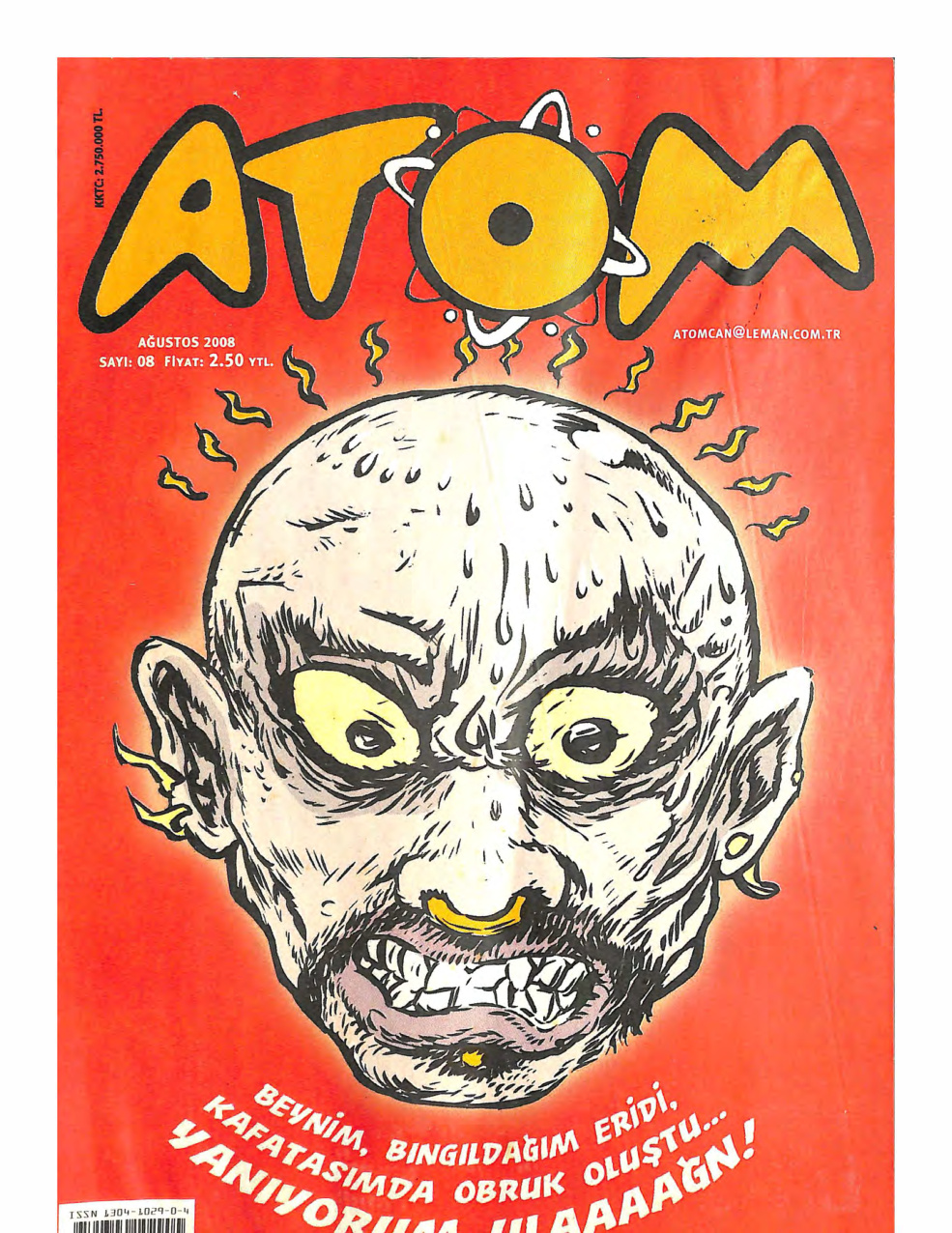 Atom 2008 Sayı 08 PDF İndir – Kolektif