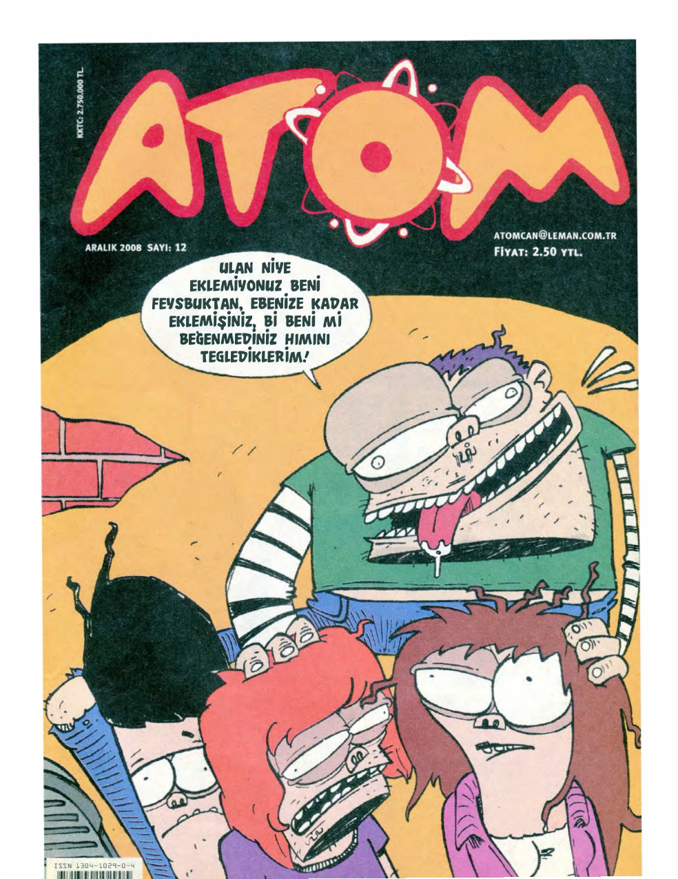 Atom 2008 Sayı 12 PDF İndir – Kolektif